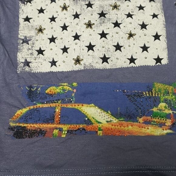 THE CLASSIC EMBELLISHED CROP TOP T-SHIRT - Picture 6 of 9